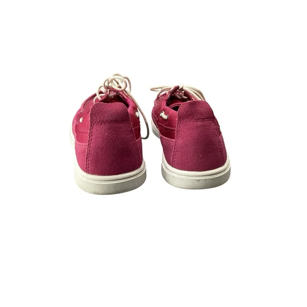 Timberland Girls Pink Suede Penny loafer style |‎ Size 5.5